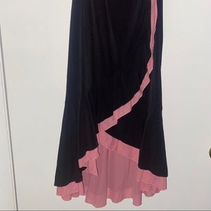 RAMPAGE BALLROOM SALSA FLOWY DRESS SIZE SMALL